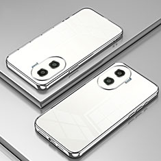 Funda Silicona Ultrafina Carcasa Transparente SY1 para Huawei Honor X40i 5G Plata