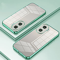 Funda Silicona Ultrafina Carcasa Transparente SY1 para Huawei Honor X40i 5G Verde