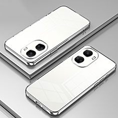 Funda Silicona Ultrafina Carcasa Transparente SY1 para Huawei Nova 10 SE Plata