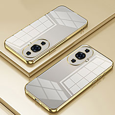 Funda Silicona Ultrafina Carcasa Transparente SY1 para Huawei Nova 11 Oro