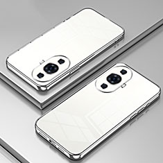 Funda Silicona Ultrafina Carcasa Transparente SY1 para Huawei Nova 11 Plata