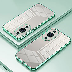 Funda Silicona Ultrafina Carcasa Transparente SY1 para Huawei Nova 11 Verde