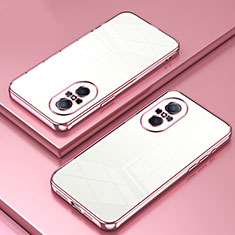 Funda Silicona Ultrafina Carcasa Transparente SY1 para Huawei Nova 9 SE Oro Rosa