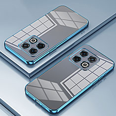 Funda Silicona Ultrafina Carcasa Transparente SY1 para OnePlus 10 Pro 5G Azul