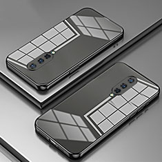 Funda Silicona Ultrafina Carcasa Transparente SY1 para OnePlus 8 Negro