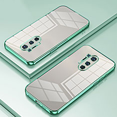 Funda Silicona Ultrafina Carcasa Transparente SY1 para OnePlus 8 Pro Verde