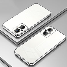 Funda Silicona Ultrafina Carcasa Transparente SY1 para OnePlus Nord N20 5G Plata