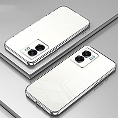 Funda Silicona Ultrafina Carcasa Transparente SY1 para OnePlus Nord N300 5G Plata