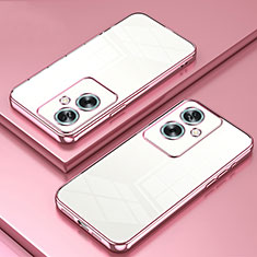 Funda Silicona Ultrafina Carcasa Transparente SY1 para Oppo A2 5G Oro Rosa