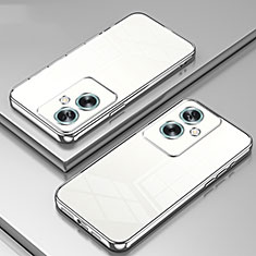 Funda Silicona Ultrafina Carcasa Transparente SY1 para Oppo A2 5G Plata