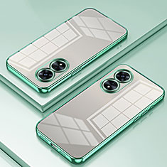 Funda Silicona Ultrafina Carcasa Transparente SY1 para Oppo A97 5G Verde