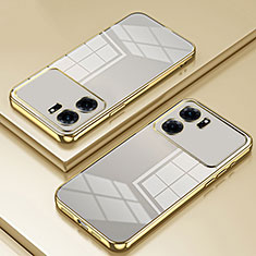 Funda Silicona Ultrafina Carcasa Transparente SY1 para Oppo K10 5G Oro