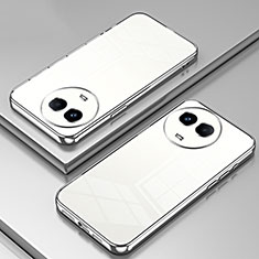 Funda Silicona Ultrafina Carcasa Transparente SY1 para Realme V50s 5G Plata