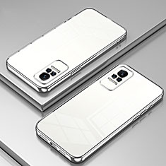 Funda Silicona Ultrafina Carcasa Transparente SY1 para Xiaomi Civi 5G Plata