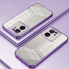 Funda Silicona Ultrafina Carcasa Transparente SY1 para Xiaomi Mi 13T Pro 5G Morado