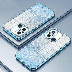 Funda Silicona Ultrafina Carcasa Transparente SY1 para Xiaomi Poco C55 Azul