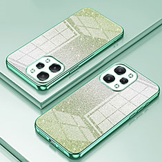 Funda Silicona Ultrafina Carcasa Transparente SY1 para Xiaomi Poco M6 Pro 5G Verde