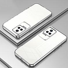 Funda Silicona Ultrafina Carcasa Transparente SY1 para Xiaomi Redmi K50 5G Plata