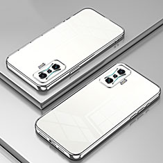 Funda Silicona Ultrafina Carcasa Transparente SY1 para Xiaomi Redmi K50 Gaming 5G Plata