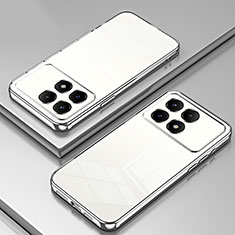 Funda Silicona Ultrafina Carcasa Transparente SY1 para Xiaomi Redmi K70E 5G Plata