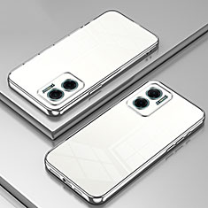 Funda Silicona Ultrafina Carcasa Transparente SY1 para Xiaomi Redmi Note 11E 5G Plata