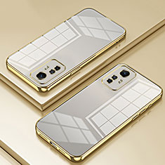 Funda Silicona Ultrafina Carcasa Transparente SY1 para Xiaomi Redmi Note 12S Oro