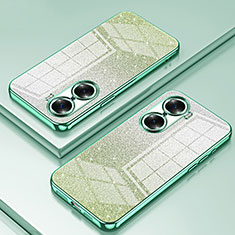 Funda Silicona Ultrafina Carcasa Transparente SY2 para Huawei Honor 60 5G Verde