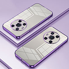 Funda Silicona Ultrafina Carcasa Transparente SY2 para Huawei Honor Magic3 5G Morado