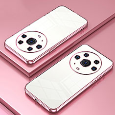 Funda Silicona Ultrafina Carcasa Transparente SY2 para Huawei Honor Magic3 Pro 5G Oro Rosa