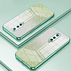 Funda Silicona Ultrafina Carcasa Transparente SY2 para OnePlus 8 Verde