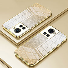 Funda Silicona Ultrafina Carcasa Transparente SY2 para OnePlus Ace 5G Oro