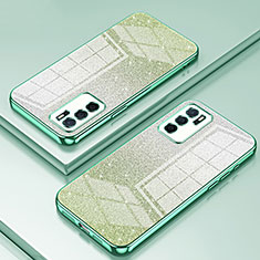 Funda Silicona Ultrafina Carcasa Transparente SY2 para Oppo A16s Verde