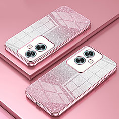 Funda Silicona Ultrafina Carcasa Transparente SY2 para Oppo A2 5G Oro Rosa