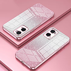 Funda Silicona Ultrafina Carcasa Transparente SY2 para Oppo A36 Oro Rosa