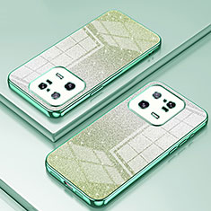 Funda Silicona Ultrafina Carcasa Transparente SY2 para Xiaomi Mi 13 Pro 5G Verde