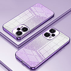 Funda Silicona Ultrafina Carcasa Transparente SY2 para Xiaomi Redmi Note 12 Turbo 5G Morado