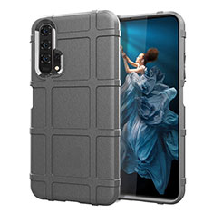 Funda Silicona Ultrafina Goma 360 Grados Carcasa C01 para Huawei Honor 20 Pro Gris