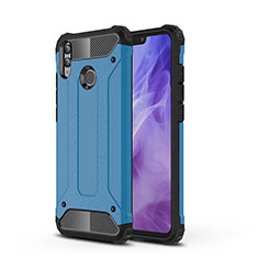 Funda Silicona Ultrafina Goma 360 Grados Carcasa C01 para Huawei Honor 8X Azul Cielo