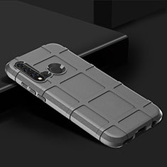 Funda Silicona Ultrafina Goma 360 Grados Carcasa C01 para Huawei P20 Lite (2019) Plata