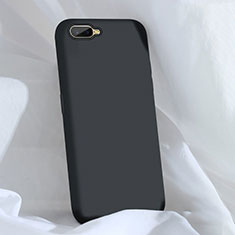 Funda Silicona Ultrafina Goma 360 Grados Carcasa C01 para Oppo K1 Negro