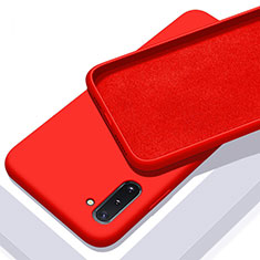 Funda Silicona Ultrafina Goma 360 Grados Carcasa C01 para Samsung Galaxy Note 10 5G Rojo