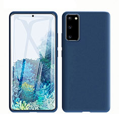 Funda Silicona Ultrafina Goma 360 Grados Carcasa C01 para Samsung Galaxy S20 Azul