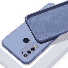 Funda Silicona Ultrafina Goma 360 Grados Carcasa C01 para Vivo Y50 Gris