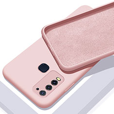 Funda Silicona Ultrafina Goma 360 Grados Carcasa C01 para Vivo Y50 Rosa