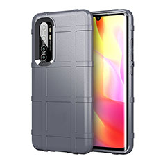 Funda Silicona Ultrafina Goma 360 Grados Carcasa C01 para Xiaomi Mi Note 10 Lite Gris