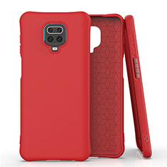 Funda Silicona Ultrafina Goma 360 Grados Carcasa C01 para Xiaomi Poco M2 Pro Rojo