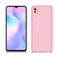 Funda Silicona Ultrafina Goma 360 Grados Carcasa C01 para Xiaomi Redmi 9AT Rosa