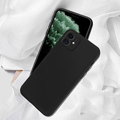 Funda Silicona Ultrafina Goma 360 Grados Carcasa C02 para Apple iPhone 11 Negro