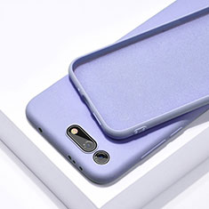 Funda Silicona Ultrafina Goma 360 Grados Carcasa C02 para Huawei Honor V20 Morado