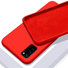 Funda Silicona Ultrafina Goma 360 Grados Carcasa C02 para Huawei Honor V30 Pro 5G Rojo